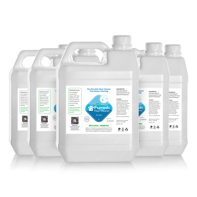Limpiador de pisos seguro para mascotas FURRESH (5L)