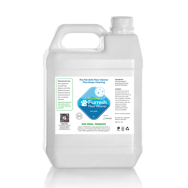 Limpiador de pisos seguro para mascotas FURRESH (5L)