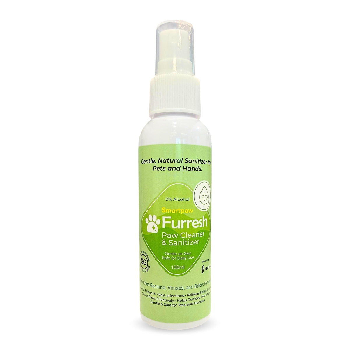 Limpiador y desinfectante de patas para perros FURRESH