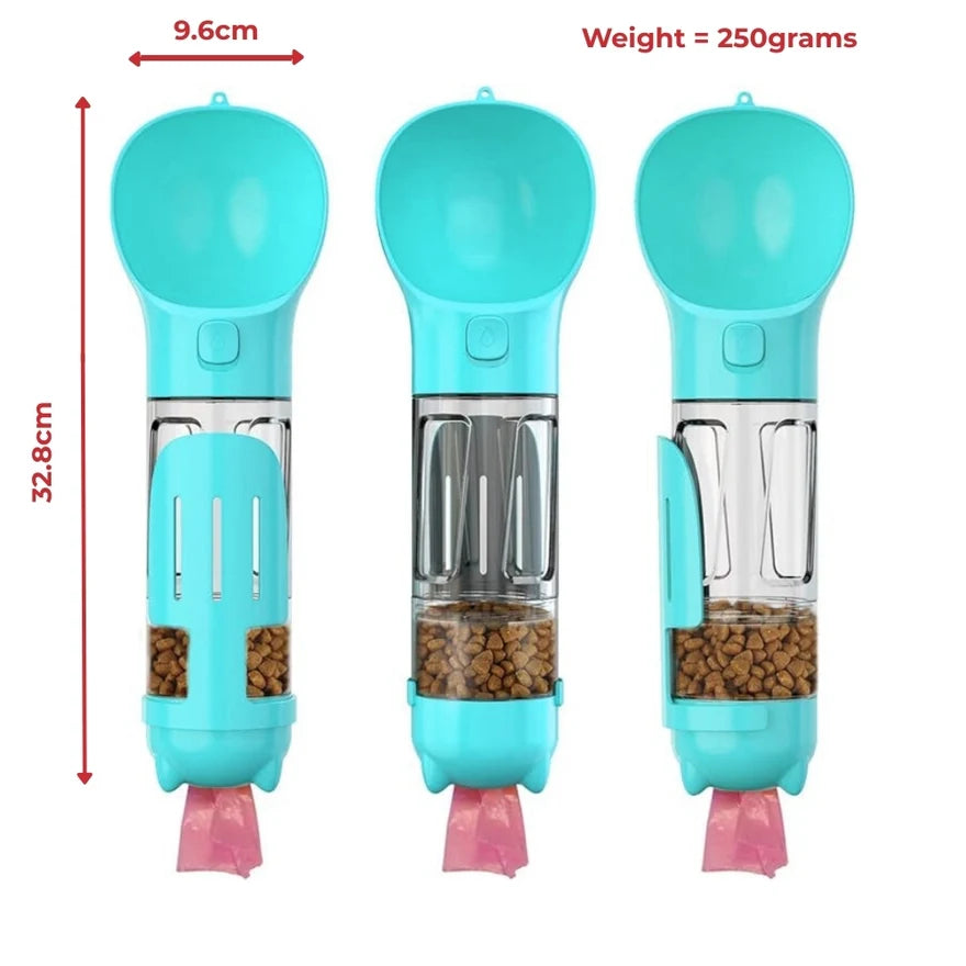 5-in-1 Portable Dog Water Bottle