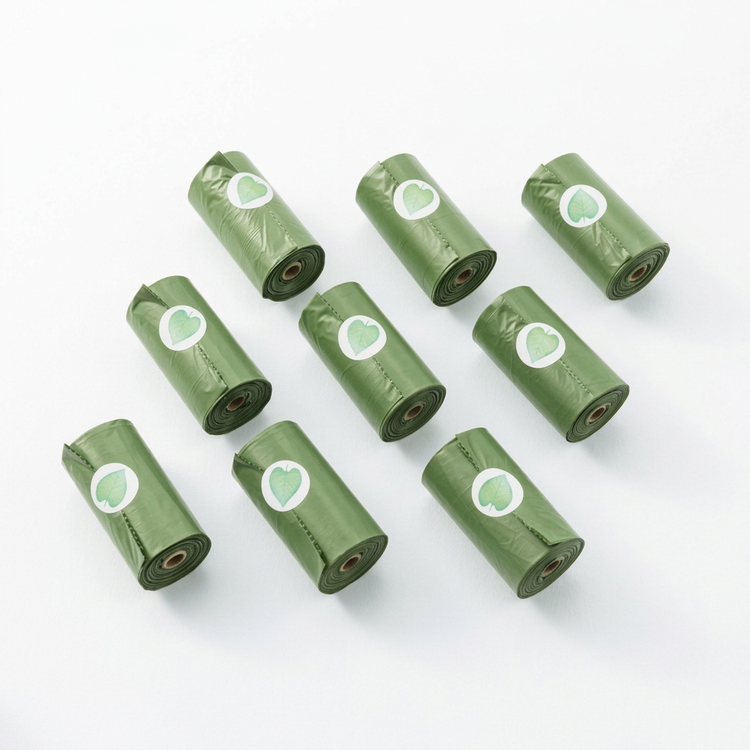 Individual waste-bag rolls
